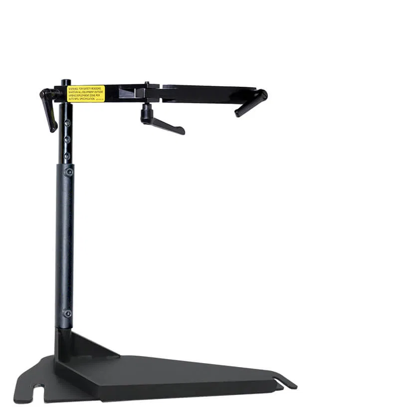 425-5691 – JOTTO CARGO Laptop Mount, Floor Mount Direct Fit Pivoting 19.43 Inch To 24.43 Inch Adjustable Height Black...